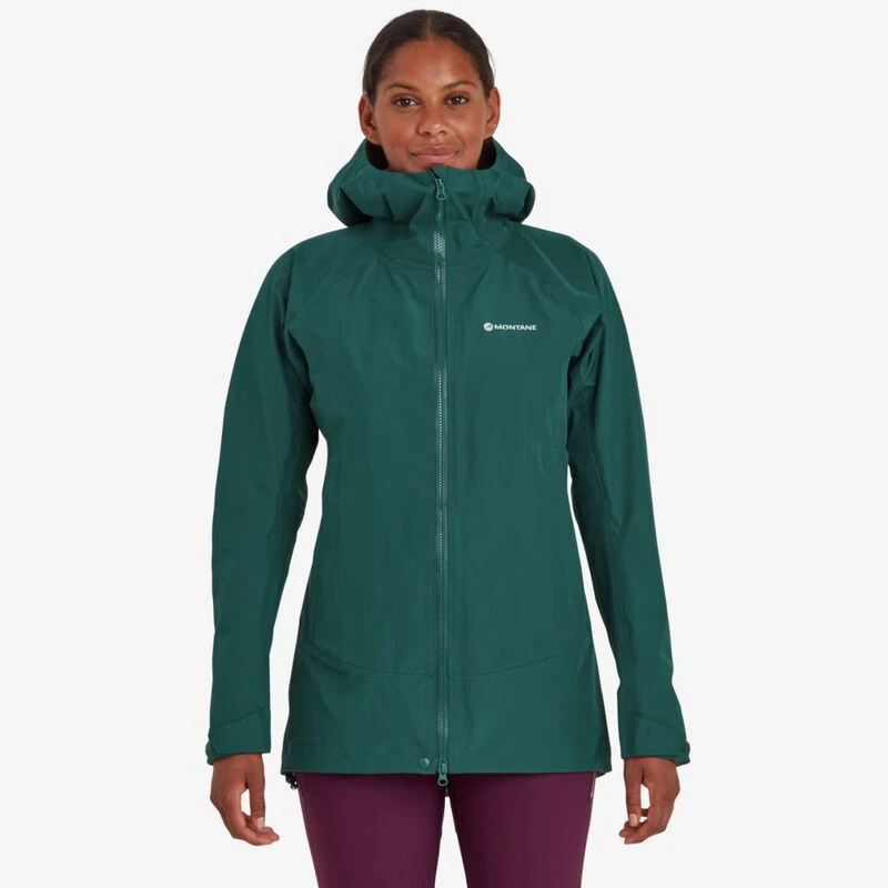 Montane Womens Phase GTX Waterproof Jacket (Dark Wakame Green)