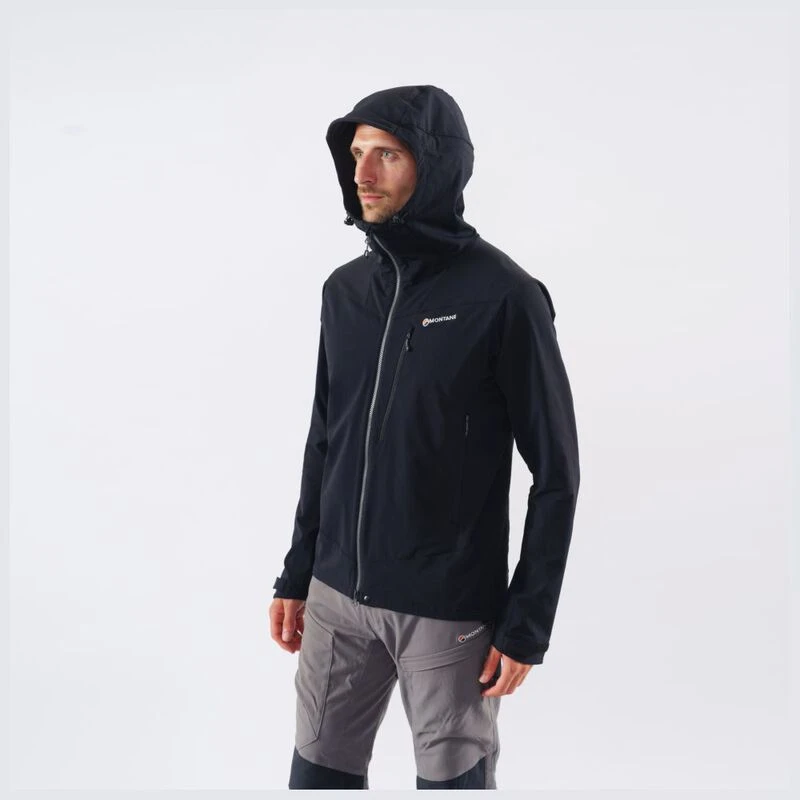 Montane Mens Dyno LT Softshell Jacket (Black) | Sportpursuit.com