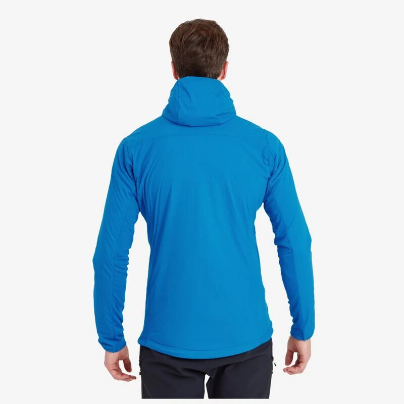 Montane Mens Fireball Lite Hooded Insulated Jacket (Electric Blue) | S