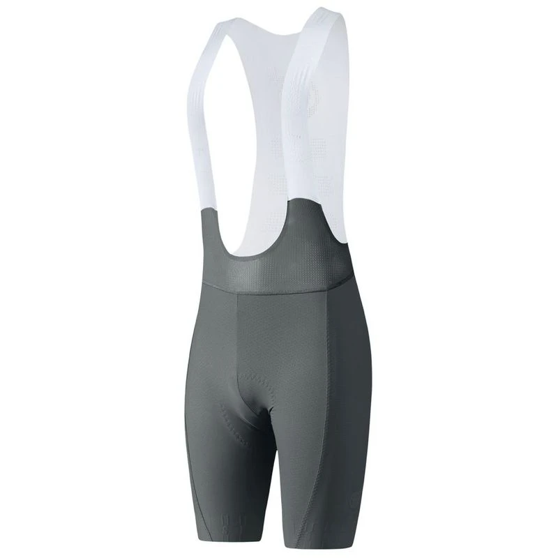 Monton Womens Minima Bib Shorts Slate Grey Sportpursuit