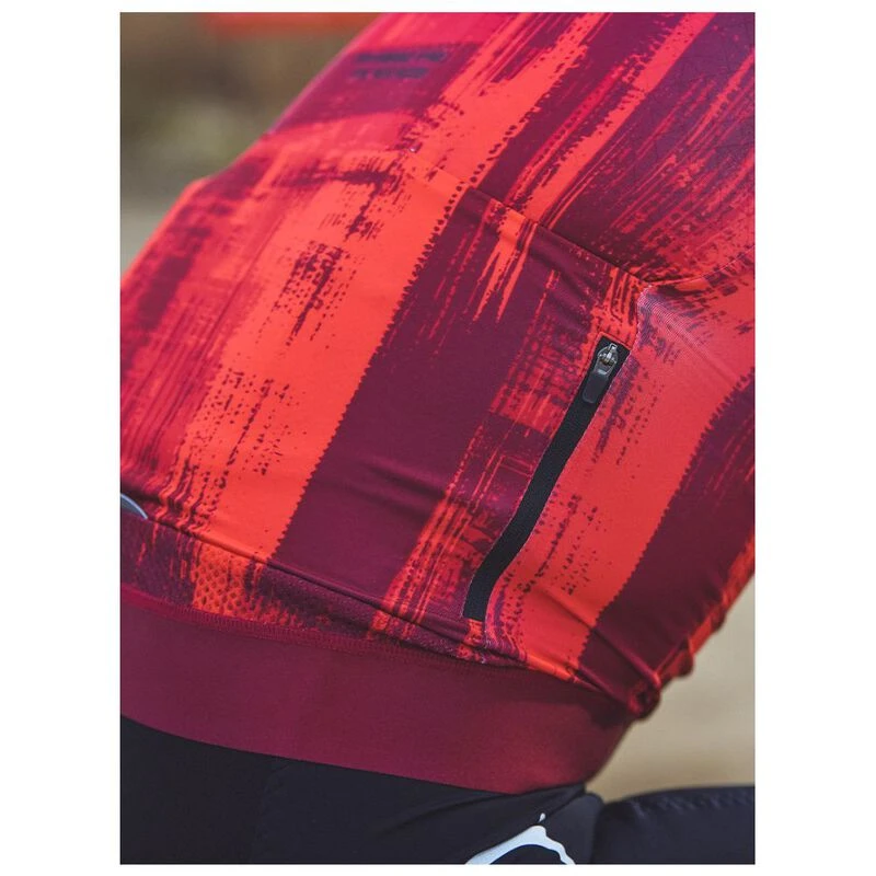 Monton Mens Space + Graphene Jersey (Red) | Sportpursuit.com