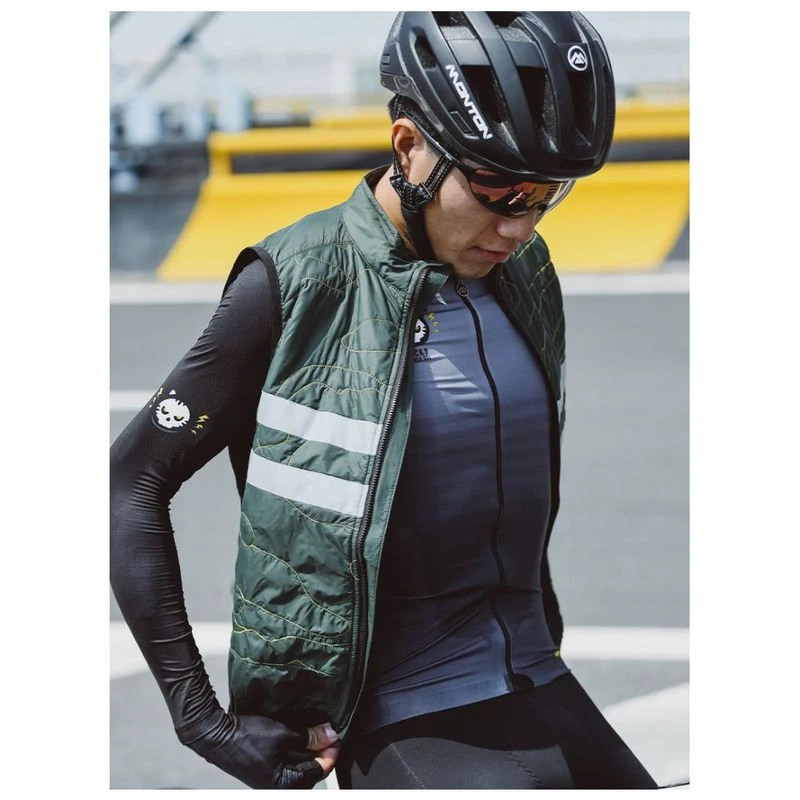 Long sleeve gilet mens store