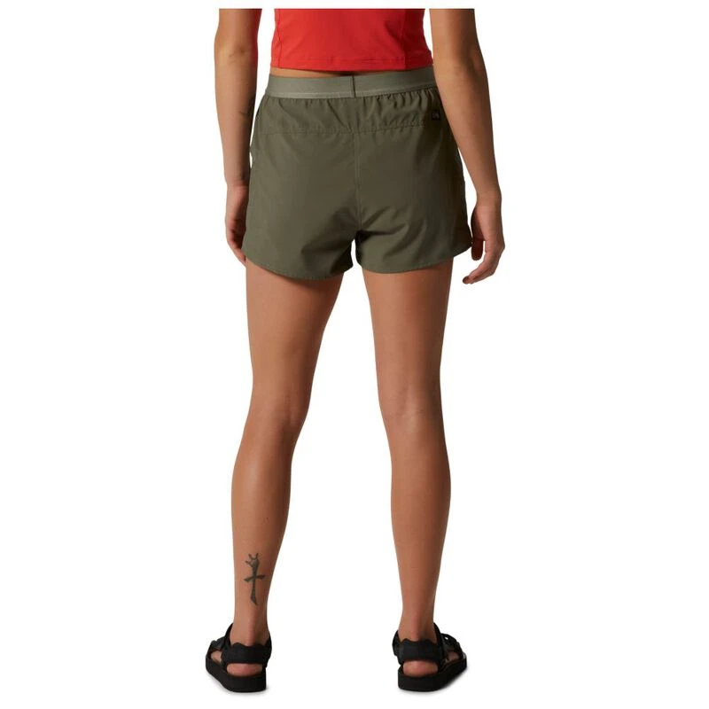 MountainHardwear Womens Trail Sender Shorts (Stone Green)