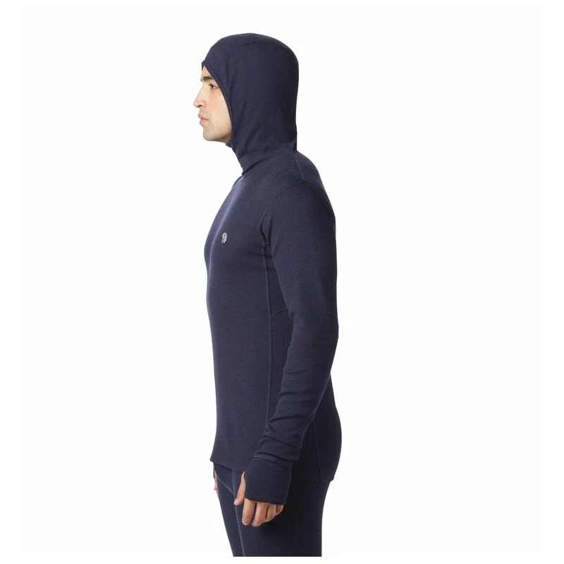 Mountain Hardwear Mens Diamond Peak Thermal Hoodie Dark Zinc Sport