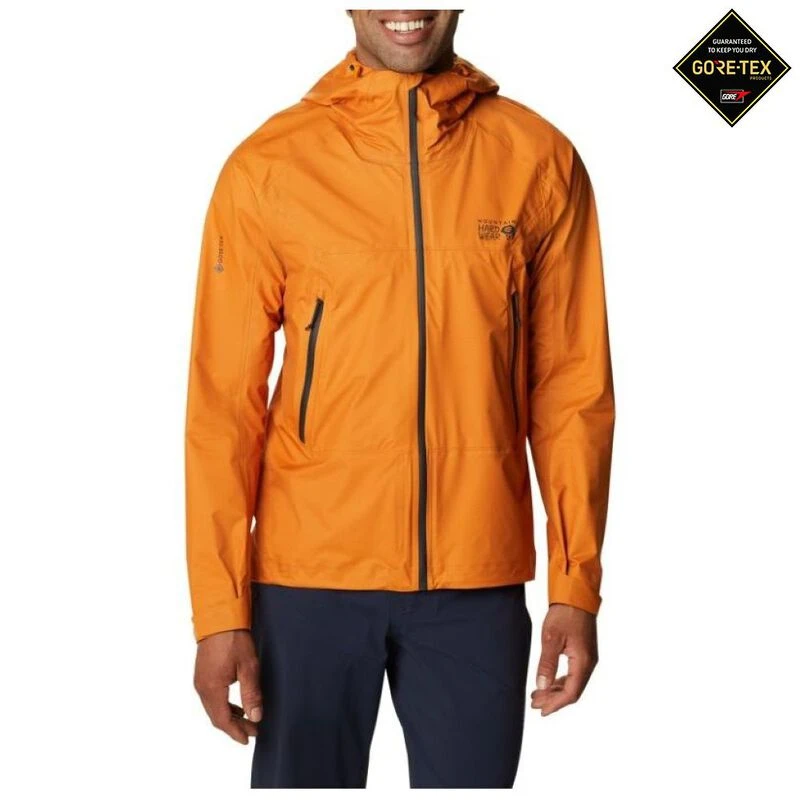 Mountain Hardwear Mens Quasar Lite GTX Active Jacket Instructor Orang