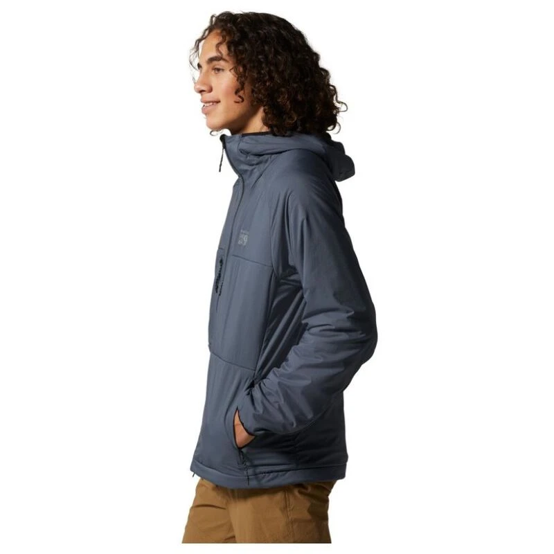 Mountain Hardwear Mens Kor Airshell Warm Jacket (Blue Slate) Sportpu