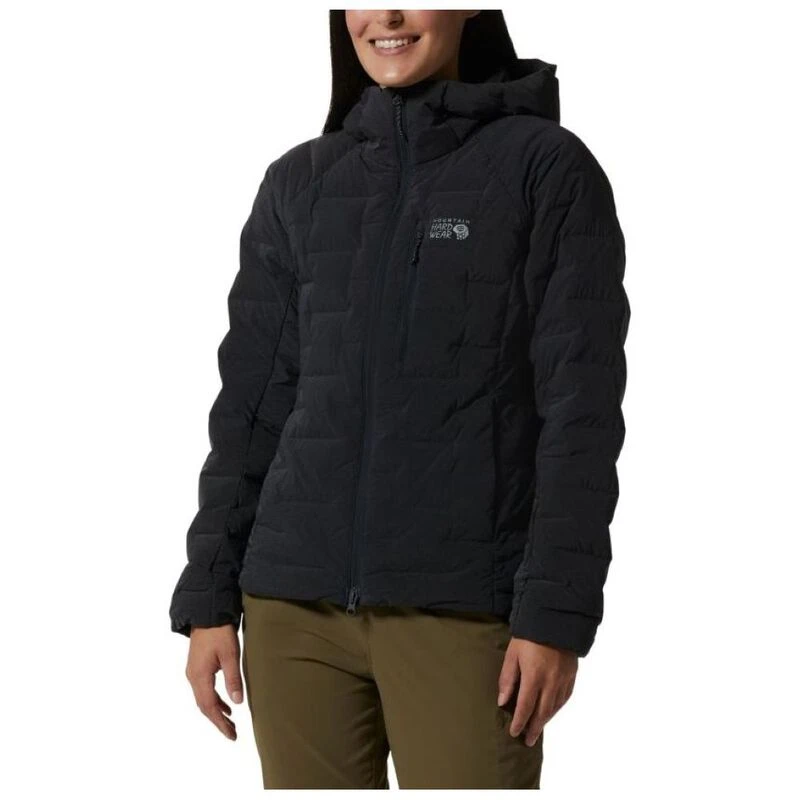 Women's stretchdown hooded jacket on sale