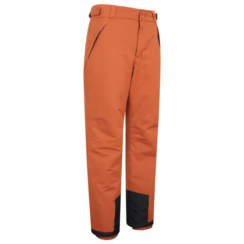 Womens Burnt Orange WoolCashmere Slim Straight Trousers
