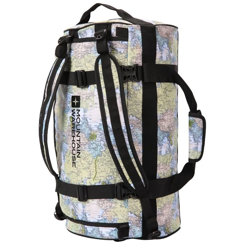 Mountain Warehouse Cargo Bag 60L Wheelie Duffle Brown Pattern Spor