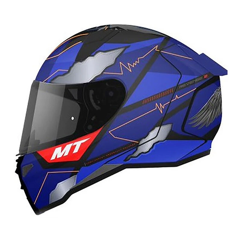 MtHelmets Revenge 2 Motorbike Helmet Blue Sportpursuit