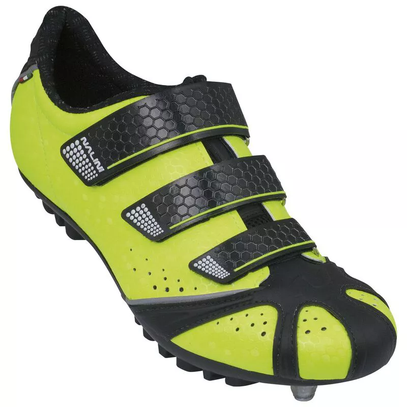 Nalini Mens Octopus2 MTB Cycling Shoes (Yellow/Black 