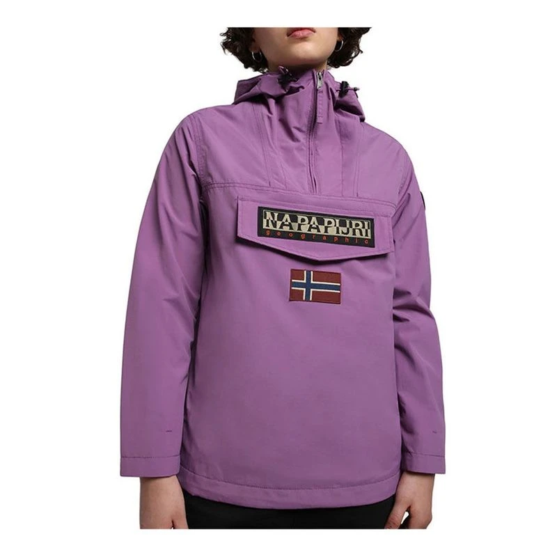 Napapijri Womens Rainforest Summer Jacket Purple Sportpursuit