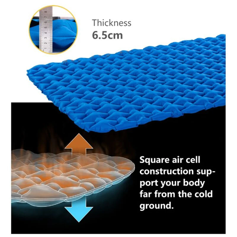 Naturehike Milford Inflatable Sleeping Mat (Blue)