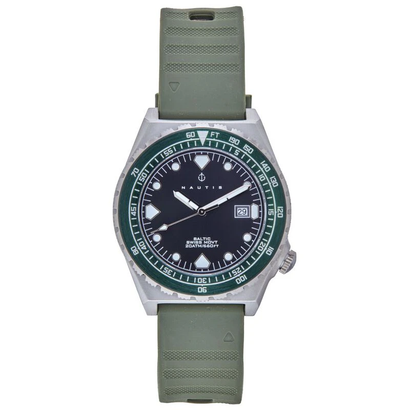 Nautis watch green store