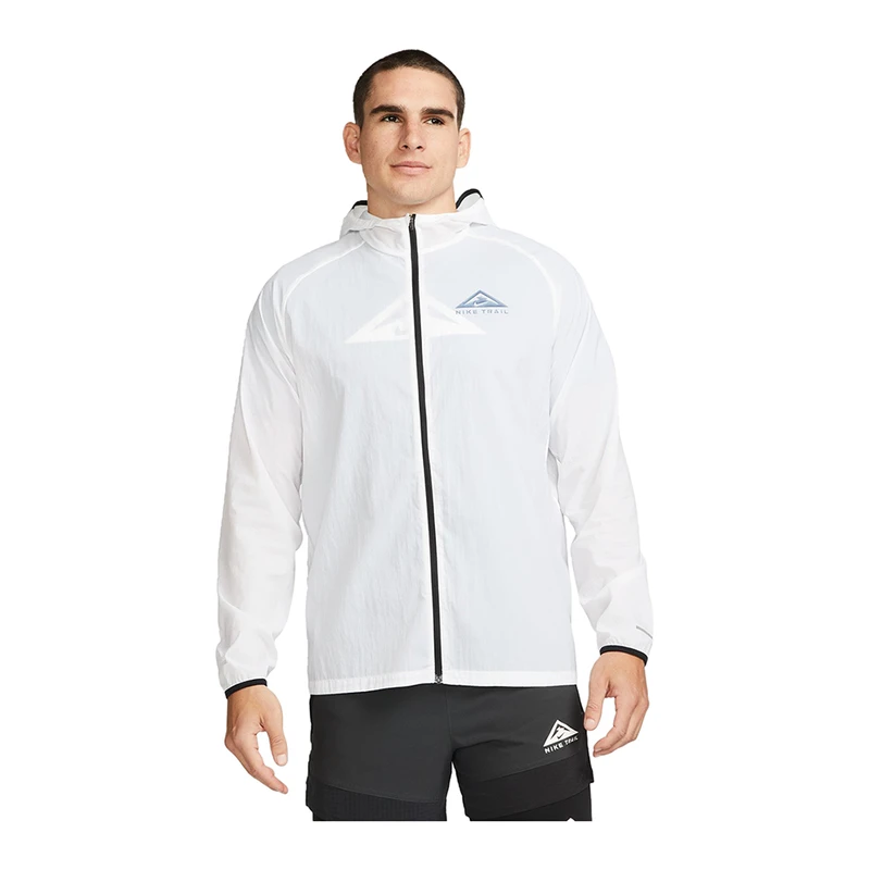 Nike Mens Aireez Jacket White Black Black Sportpursuit