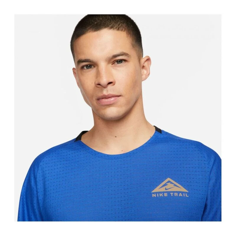 Nike Mens Solar Chase T-Shirt (Blue) | Sportpursuit.com