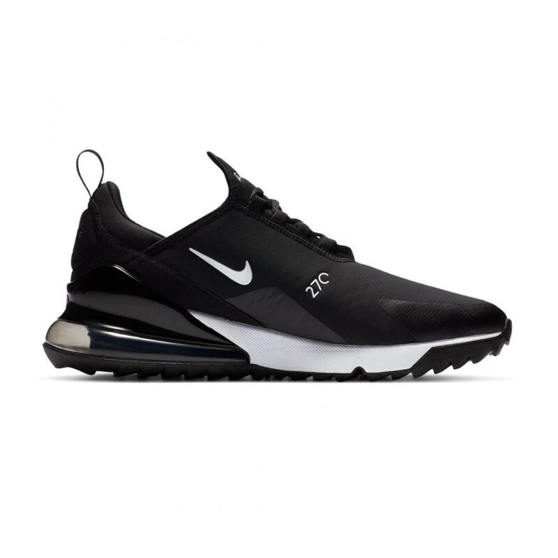 Nike Air Max 270 Golf Shoes Black White Hot Punch Sportpursuit