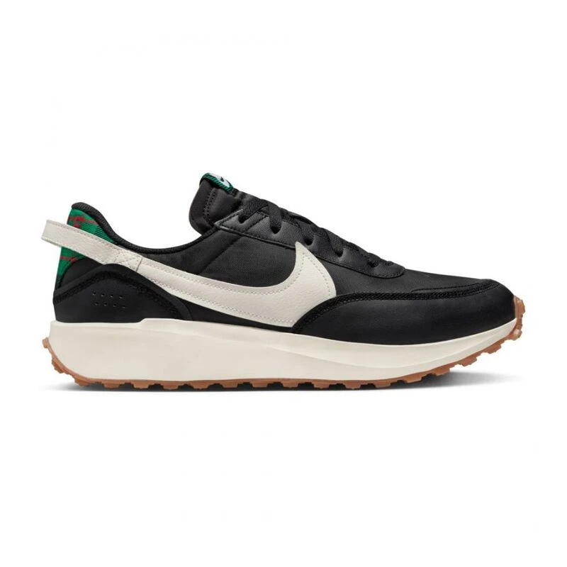 Nike Mens Waffle Debut Premium Casual Shoes Black Pale Ivory Black Un