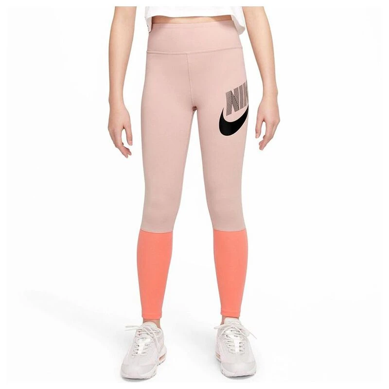 Nike Training Dri-FIT Icon Clash all over print 7/8 leggings in pink