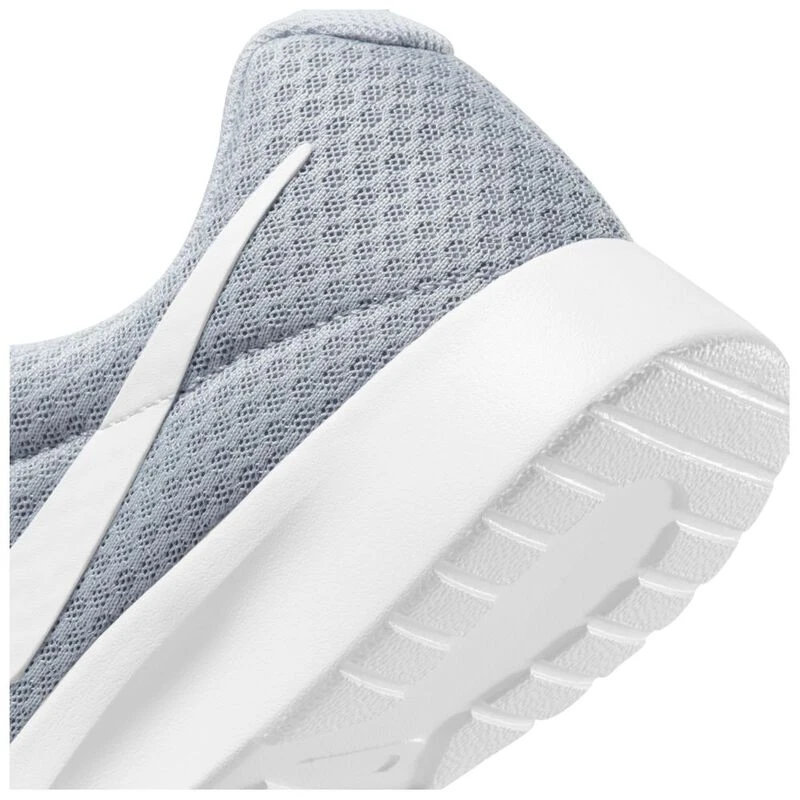 Nike Womens Tanjun Casual Shoes Wolf Grey White Barely VoLight Black