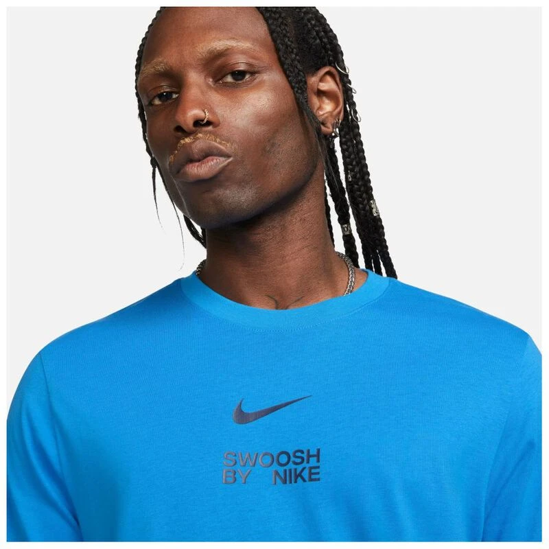 Nike Mens Sportswear T-Shirt (Light Photo Blue) | Sportpursuit.com