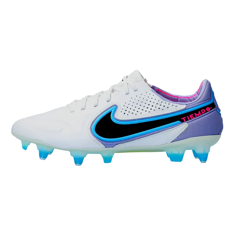 Pink and blue football boots cheap