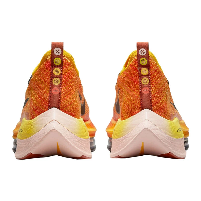 Nike Mens Air Zoom Alphafly Next% Running Shoes (Amarillo/Magma Orange
