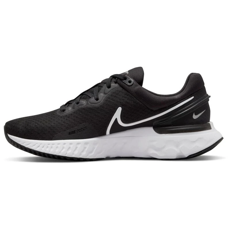 Nike Chaussures de course a pied React Miler 3 Femme Noir Blanc Anthr