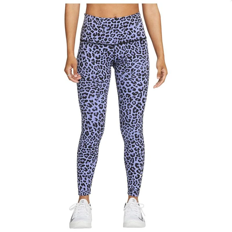 Nike Womens One Tights (Light Thistle/White)
