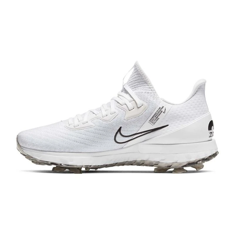 Nike Air Zoom Infinity Tour Golf Shoes White Black Platinum Tint Volt