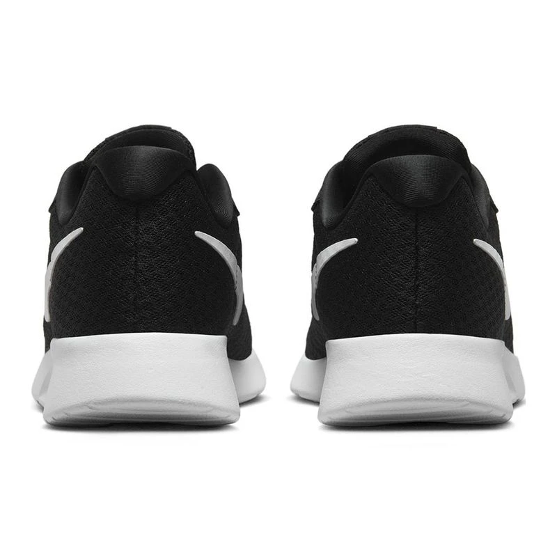 Nike Womens Tanjun Flyease Casual Shoes Black White Volt Black Spo