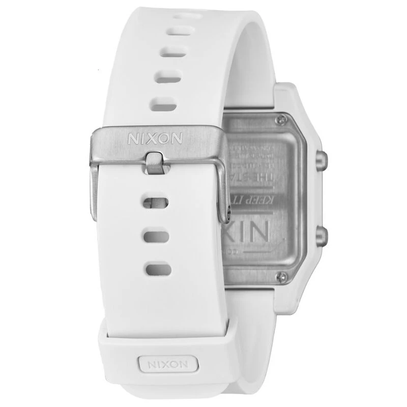 Nixon Mens Staple Watch White Sportpursuit