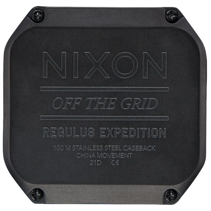 Nixon regulus watch black outlet