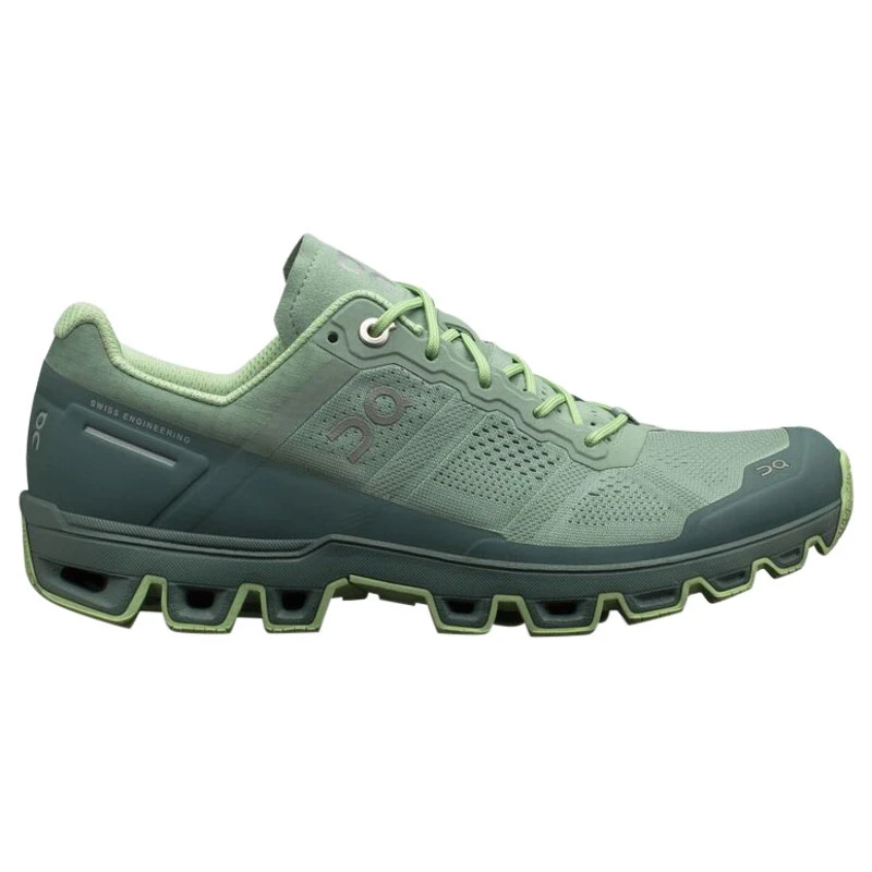 On Running Womens Cloudventure Shoes Moss Olive Sportpursuit