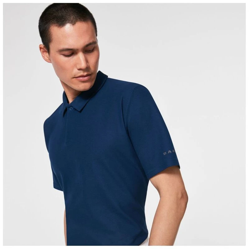 Oakley Mens Clubhouse Polo Shirt Poseidon Sportpursuit