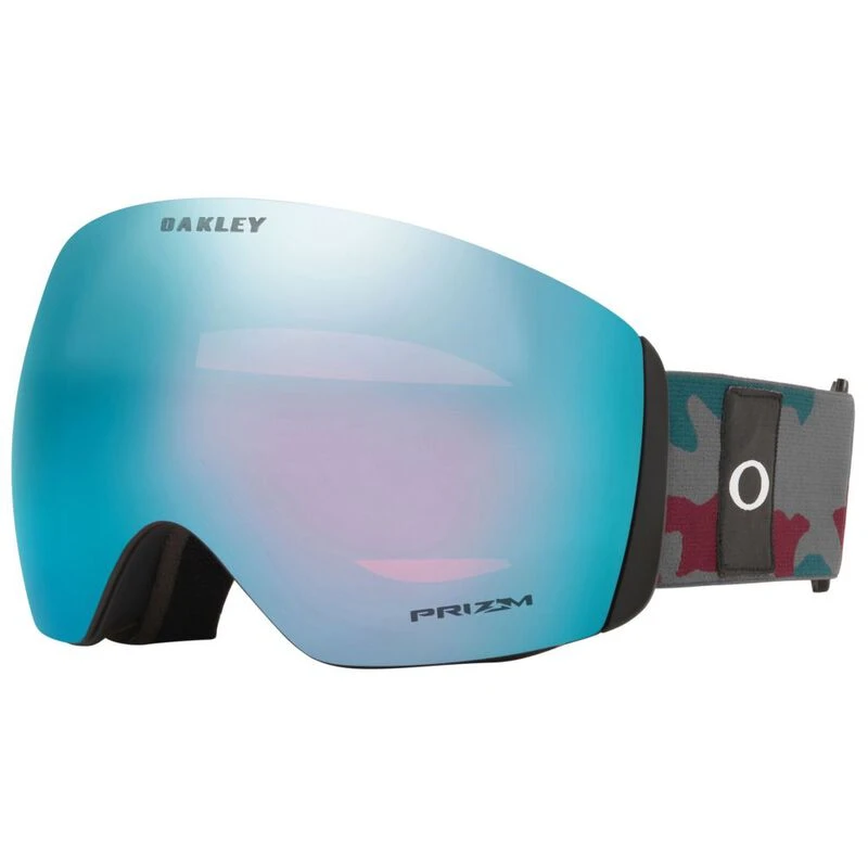 Oakley Flight Deck L Ski Goggles (Dark Grey Grenache Camo/Prizm Snow S