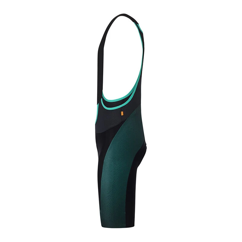 Oakley Endurance Ultra BIB Bib Shorts Black Hunter Green Sportpurs