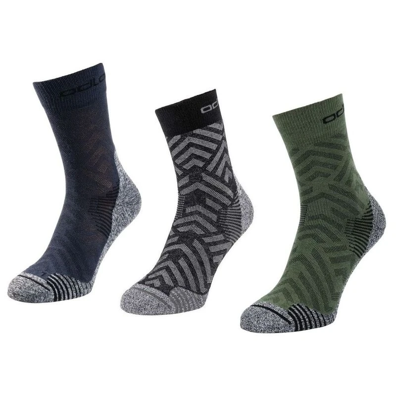 Odlo Ceramicool Hiking Socks (3 Pack - Multi)