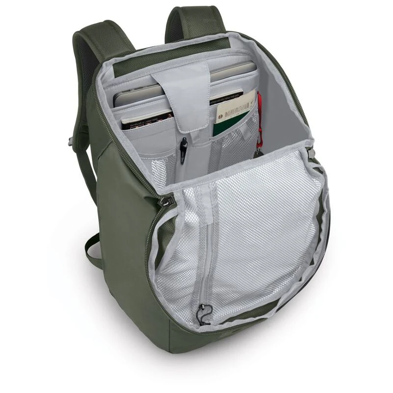 Osprey Transporter Zip Top 30L Rucksack Haybale Green Sportpursuit