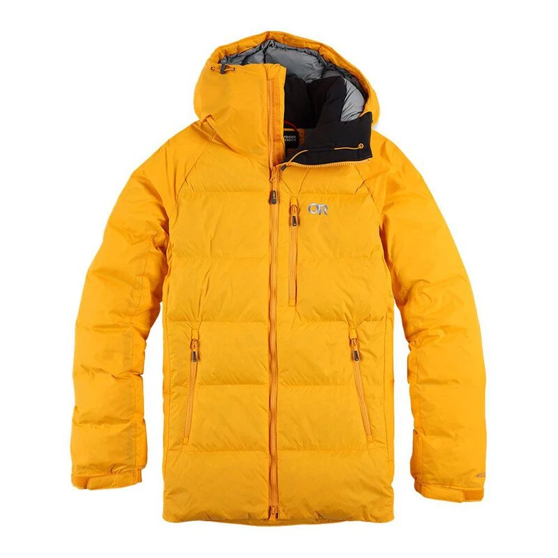 OutdoorResearch Mens Super Alpine Down Jacket (Yellow) Sportpursuit.