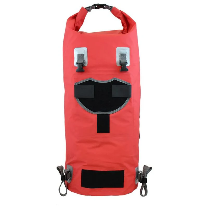 Overboard 60L Waterproof Backpack Dry Tube Red Sportpursuit