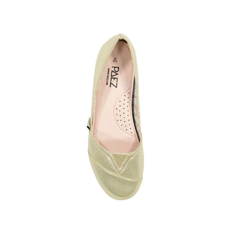 Paez Womens Raw Shoes Gold Sportpursuit