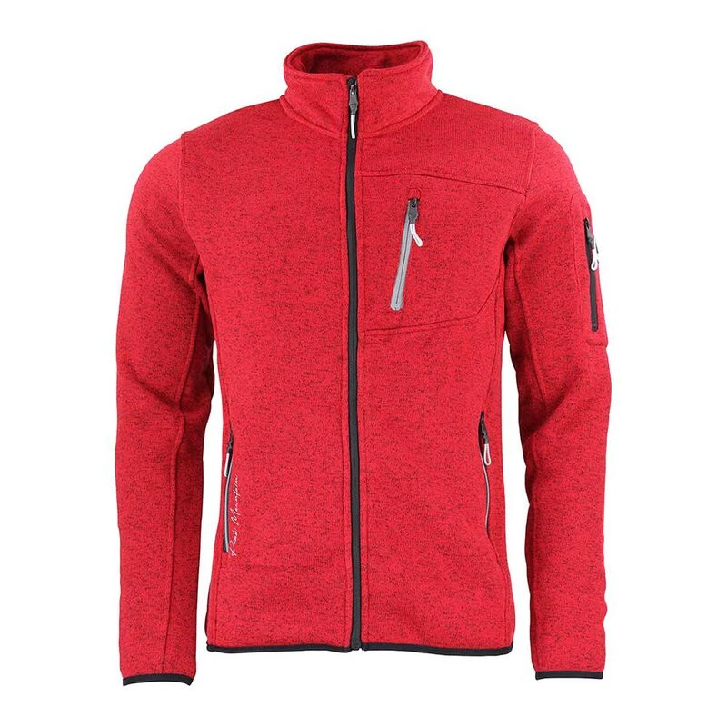 PeakMountain Mens Cemaillon Hoody Red Sportpursuit