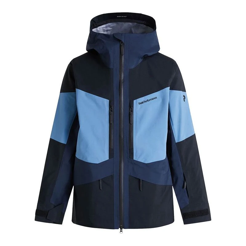 PeakPerformance Mens Gravity Gore Tex Jacket Blue Sportpursuit