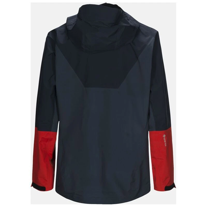 Peak Performance Mens Vislight Tour GTX Jacket Blue Steel Sportpur