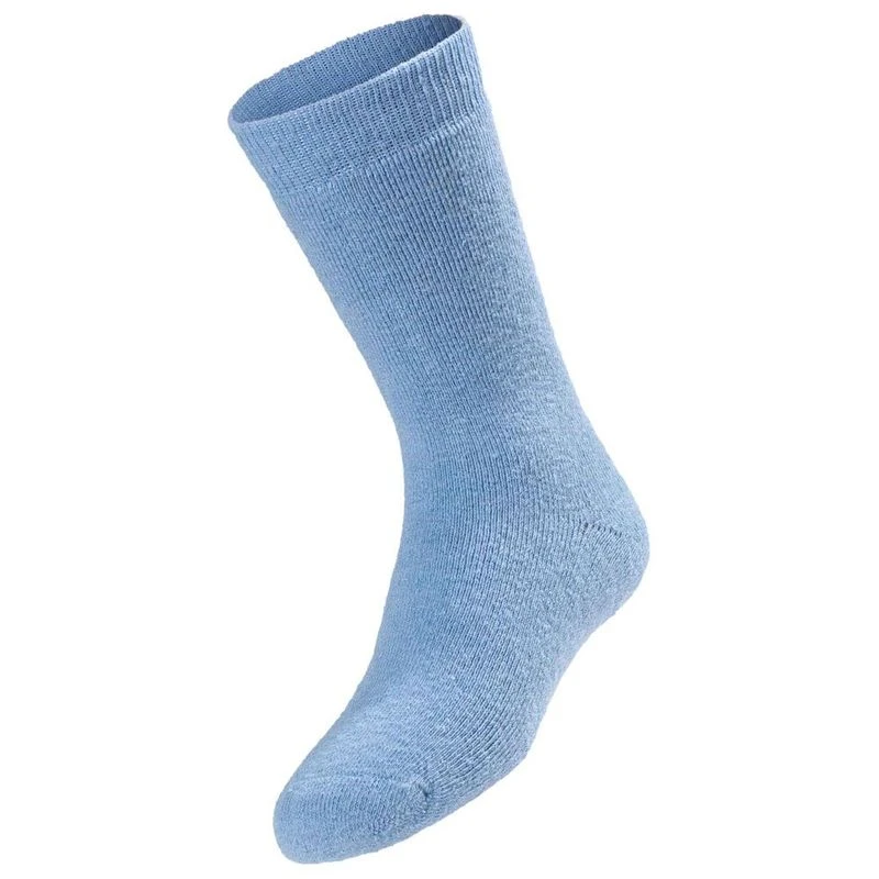 Pierre Robert Kids Thick Merino Wool Socks Sky Blue Sportpursuit C