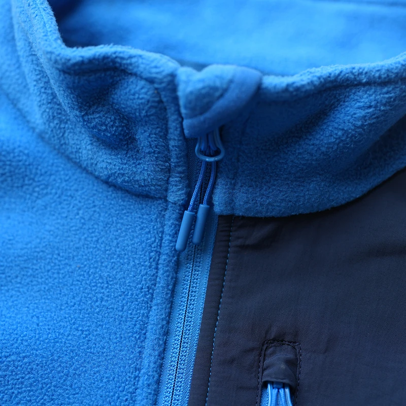 Pika Outdoor Mens Elbrus Fleece Jacket (Blue) | Sportpursuit.com