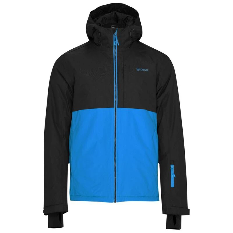 Pika Mens Matterhorn Ski Jacket (Black/Blue) |