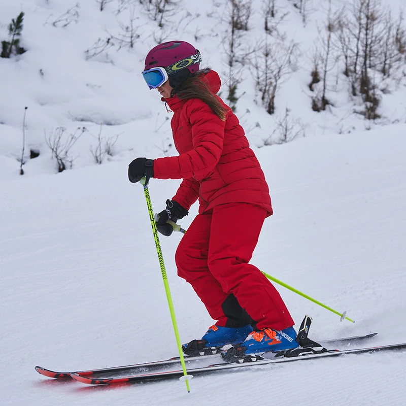 Pika Outdoor Womens Breithorn Ski Jacket (Red)