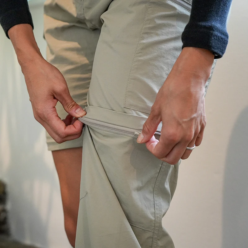 Horizon convertible trousers top